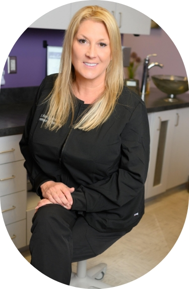 Female dentist in Gilbert, AZ | Dr. Kathy Jacobsen Photo of Dr. Kathy Jacobsen, female dentist in Gilbert, AZ