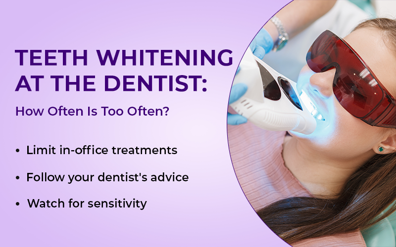 Teeth Whitening at the Dentist