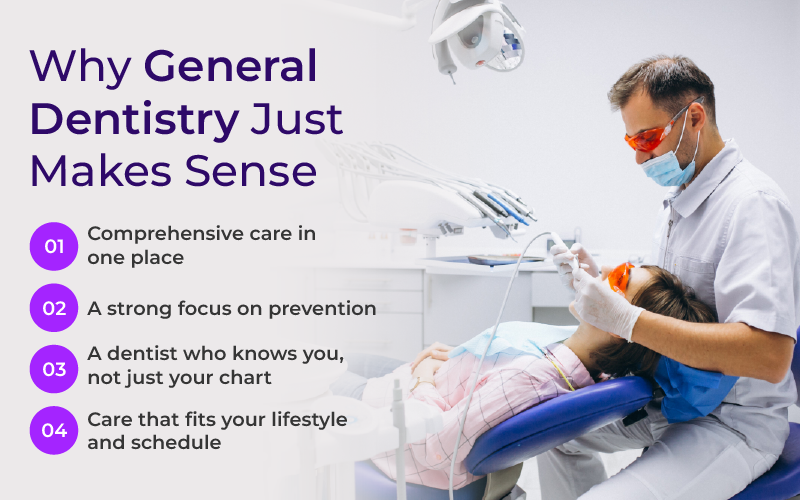 Why General Dentistry Just Makes Sense