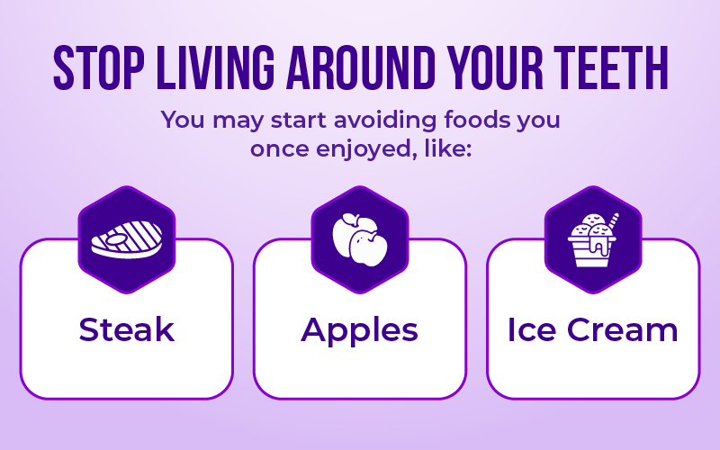 You Stop Living Around Your Teeth
