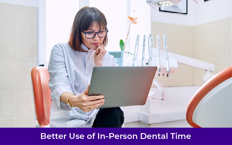 Better Use of In-Person Dental Time