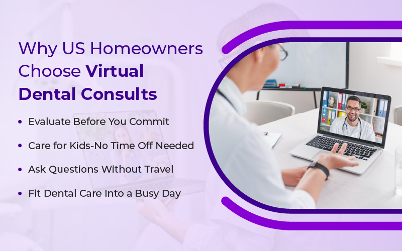 Why US Homeowners Choose Virtual Dental Consults