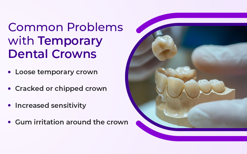 Common Problems with Temporary Crowns