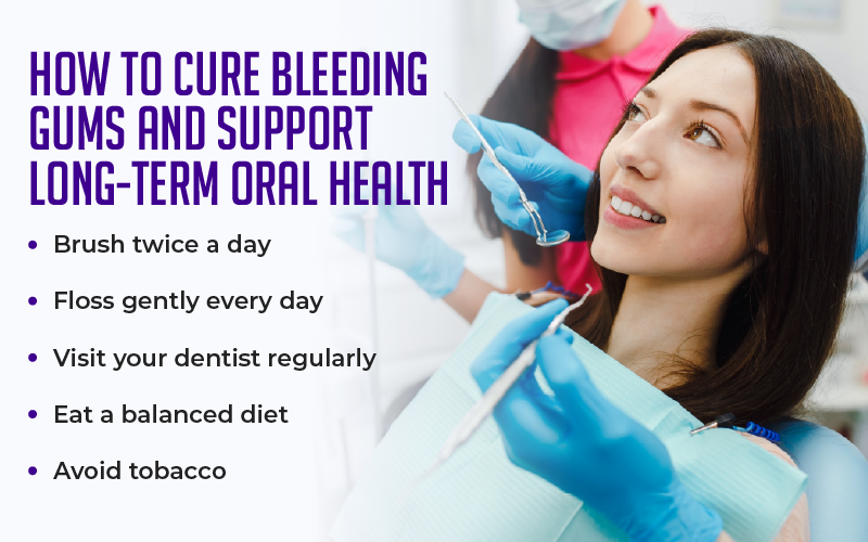 How to Cure Bleeding Gums and Support Long-Term Oral Health