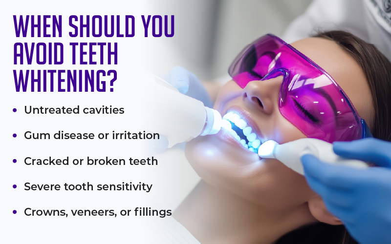 When Should You Avoid Teeth Whitening?