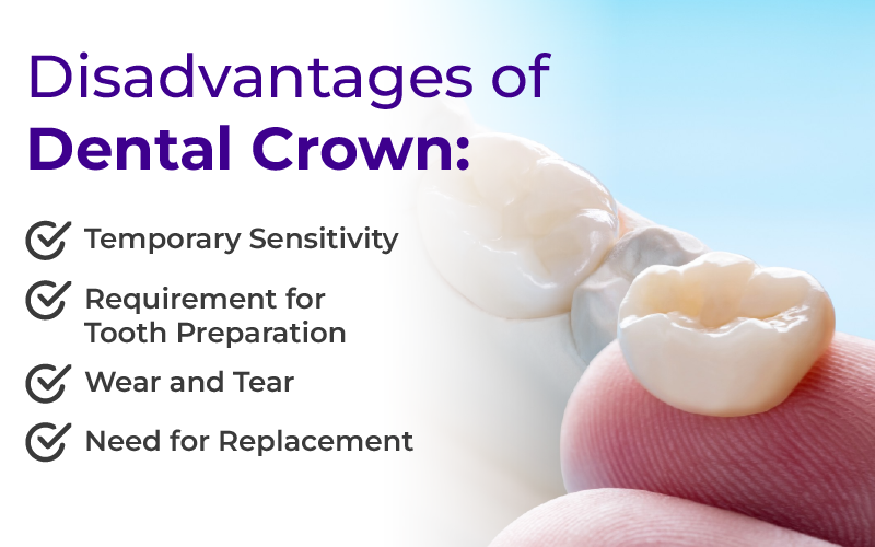 Disadvantages of Dental Crowns